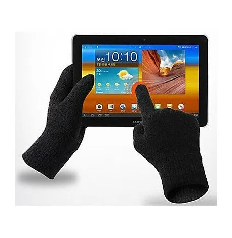 Gants Ecran Tactile Touch Glove ★ Samsung Nokia Wiko Lg... Noir
