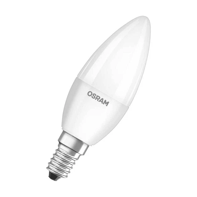 3 x Bellalux LED Leuchtmittel Kerzen 3,2W = 25W E14 matt 250lm warmweiß 2700K 3