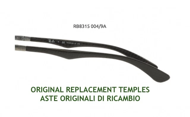 RAY BAN RB 8315 Replacement Original Temples Ray Ban Rb 8315 Aste
