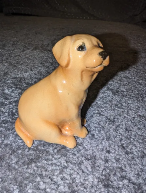 John Beswick Collectors Dog Figurine - Golden Labrador Pup