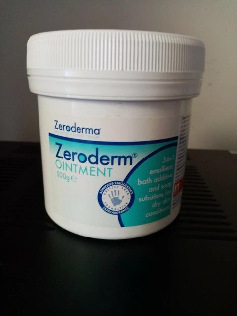 Zeroderma Skin ZERODERM 500G OINTMENT Eczema Psoriasis Dry Skin- NO RES BARGAIN BUY ...