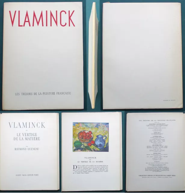 Vlaminck Raymond Queneau Ou Le Vertige De La Matiere Skira 1949