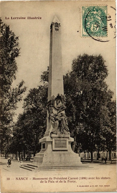 CPA Nancy-Monument du Président Carnot (187375)