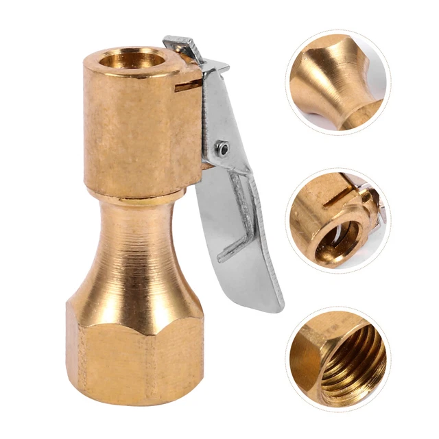 5 pz parti compressore gonfiabile Chuck rame gonfiabile pneumatici aria