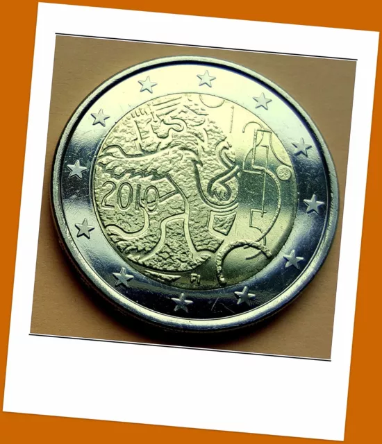 2 Euro Gedenkmünze Finnland 2010 - 150 Jahre Finnische Währung - Neu