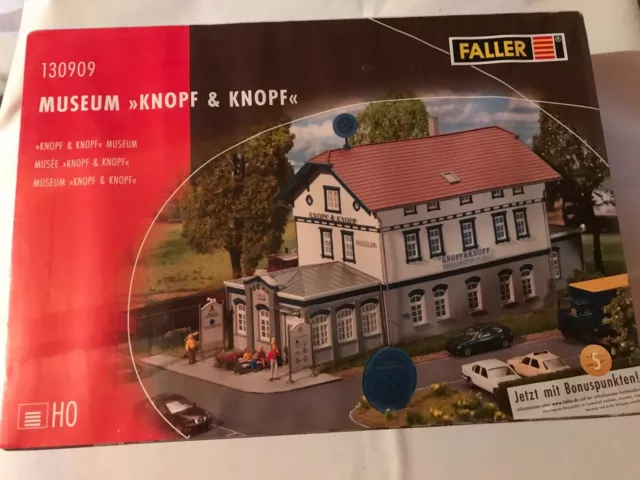 Faller 130909 1:87 H0 Museum "Knopf & Knopf" OVP in Folie