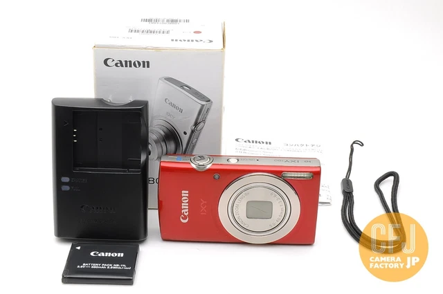 NEAR MINT W/BOX] Canon IXY 180 Powershot Silver 20MP Digital