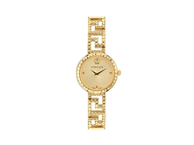 Versace Greca Goddess Quartz Watch, PVD Gold, Golden, 28 mm, VE7A00323 2