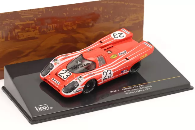 Porsche 917K #23 Winner 24h LeMans 1970 Attwood, Herrmann 1:43 Ixo