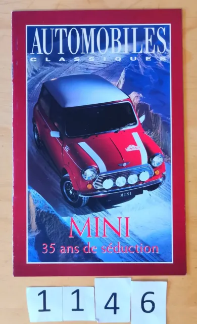 Extrait AUTOMOBILES CLASSIQUES 35 ANS MINI 16 Pages Fr 1994 Cooper, cabrio...