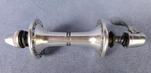 Vintage Shimano 600 Tri Color Front Hub HB-6400 32H with Quick Release Skewer Vintage Shimano 600 Tri Color Front Hub HB-6400 32H with Quick Release Skewer