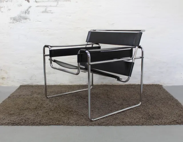 Sedia Wassily, Marcel Breuer, Gavina, Knoll Poltrona