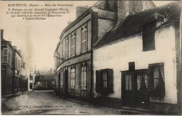 CPA BRETEUIL Rue du Fourneau (1160545)