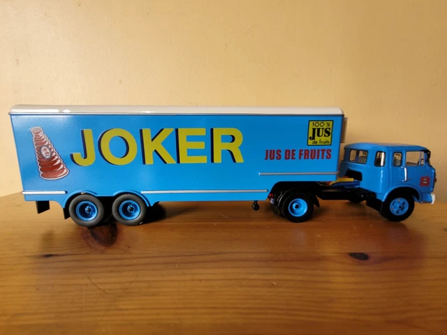 Camion ODEON Berliet TR12 4x2 1976 + Remorque Éléphant Pinder - Échelle 1/43