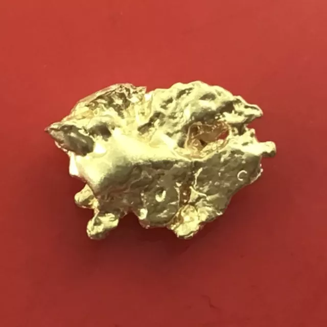 2.02 grams Natural Native Australian Solid High Quality Alluvial Gold Nugget