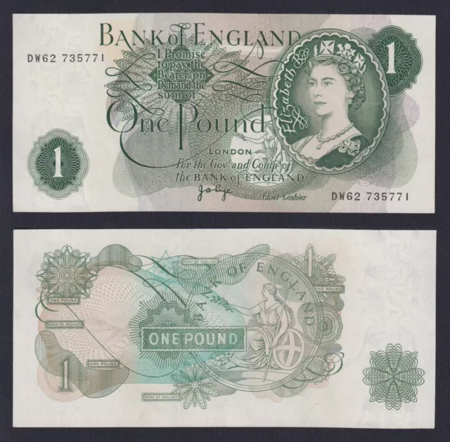 Regno Unito 1 pound (1970-1977) P.-374g BB+/VF+  A-04