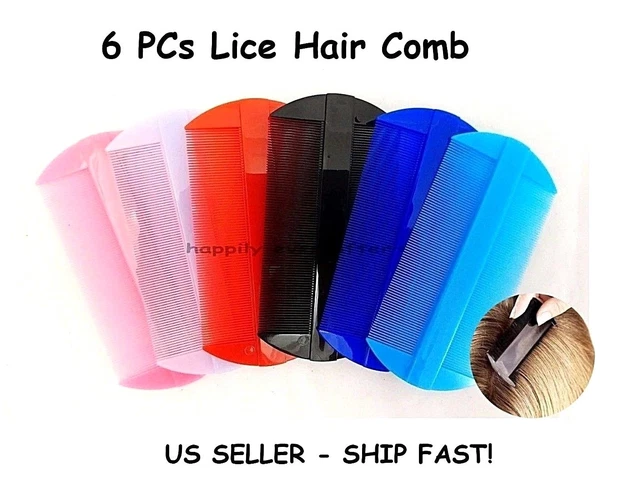 Lice hair comb - All 6 PCs The Best Head Lice Comb, Nit Hair Comb *US SELLER*