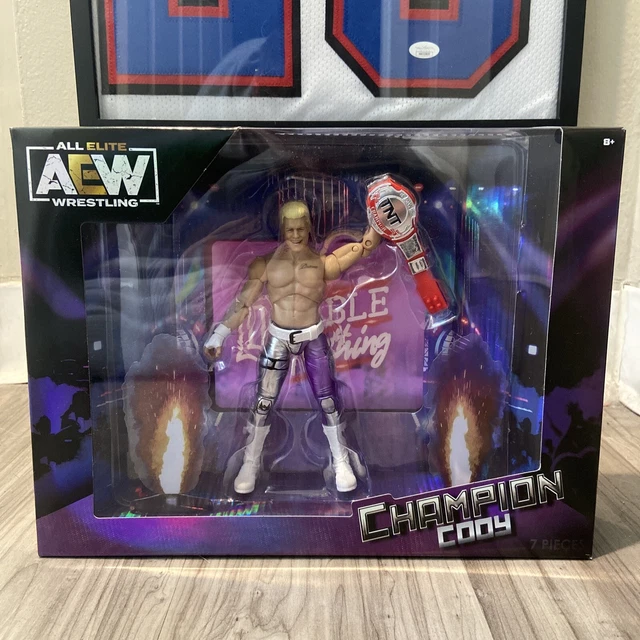 AEW CODY RHODES Ringside Exclusive with TNT Championship IN HAND NEW