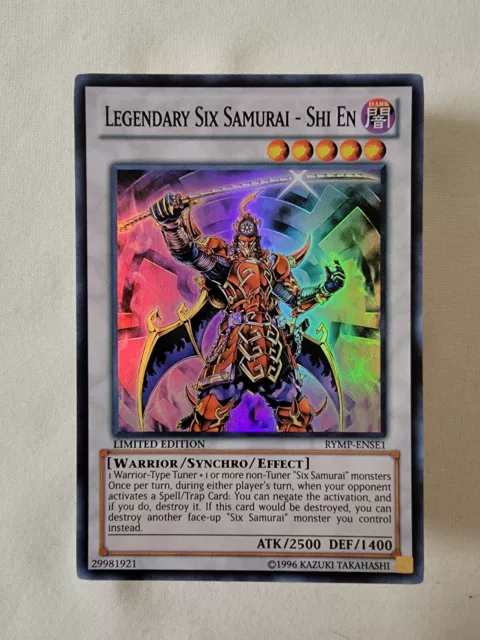 Six Samurai Deck Yugioh Card (44 Cards) Legendary Samurai Shi En Secret Shien