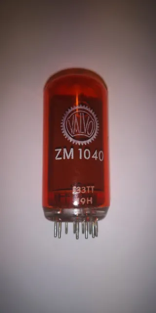 Valvo ZM1040 Nixie Röhre Tube (Clock, Uhr, Counter, Zähler) ZM 1040