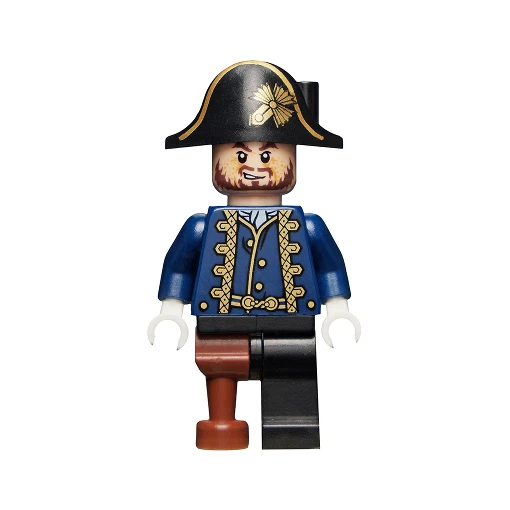 LEGO Hector Barbossa with Pegleg Figure - poc028