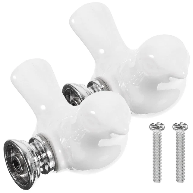 Ceramic Closet Pull Bar Bird Drawer Knob Cupboard Handles Bride Door