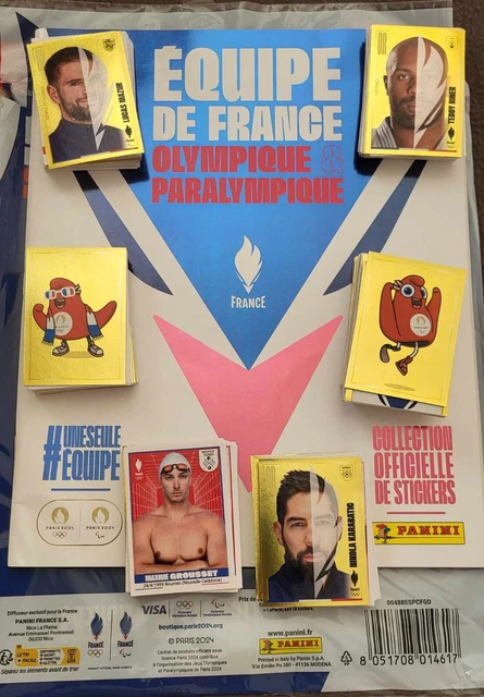 Pochette Officielle Paris 2024 - Collection Jeux Olympiques - 21x15 Cm