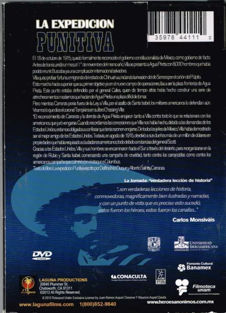 Heroes Anonimos [La Expedicion Punitiva] (DVD) (En muy buen estado) (Completo con estuche) 2