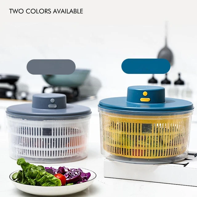 Essoreuse à Salade Électrique Rechargeable - Séchage Rapide Légumes Et Fruits Sans Fil | Pratique Cuisine