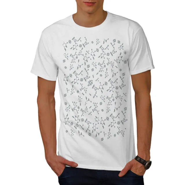 Wellcoda Chemistry Science Geek Mens T-shirt, Geek Graphic Design Printed Tee