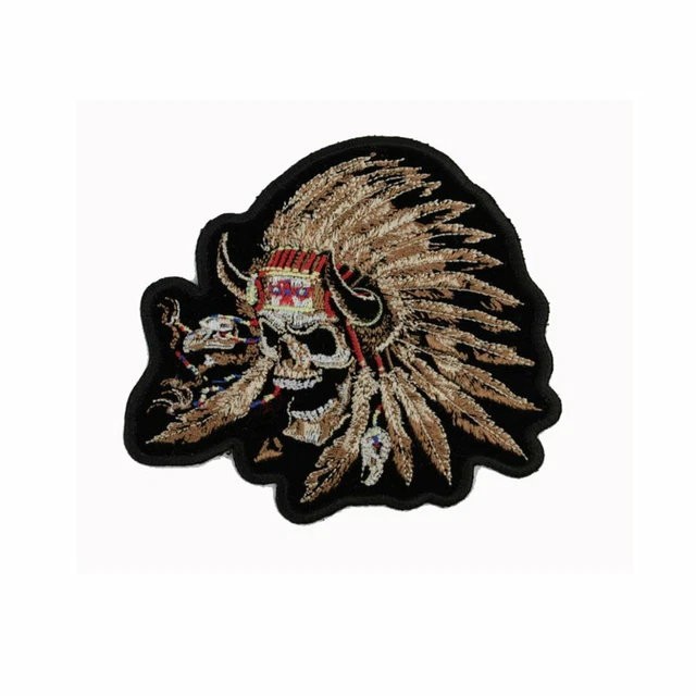 BIKER CHOPPER MOTORRAD Indian Skull Indianer Totenkopf Aufb gler biker-chopper-motorrad-indian-skull-indianer-totenkopf-aufb-gler