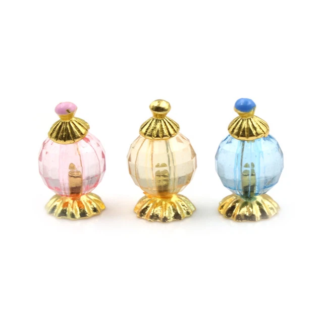 3Pcs 1:12 Dollhouse Miniature Perfume Bathroom Bedroom Dollhouse DecorationB^YI
