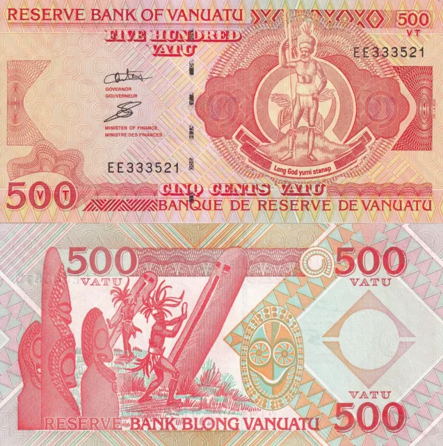 Vanuatu 500 Vatu 1993-2006 P 5 UNC