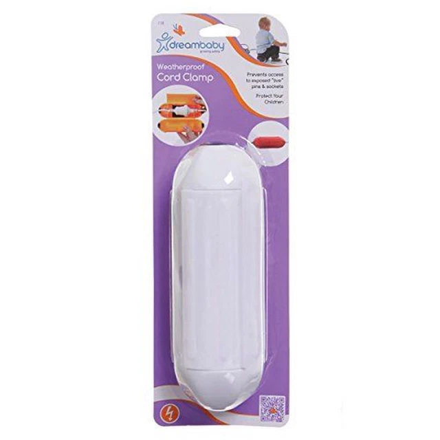 Dreambaby Weatherproof Electrical Cord Clamp (Colors May Vary) Dreambaby