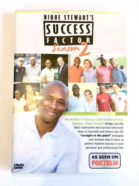 Nique Stewart's SUCCESS FACTOR Season 2 (DVD 2009) As seen on FOXTEL