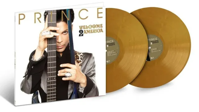 Prince - Welcom 2 America - Double Vinyle Gold Edition Limitée