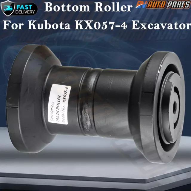 Bottom Roller Fits Kubota KX057-4 HRC52-58 Excavator Undercarriage