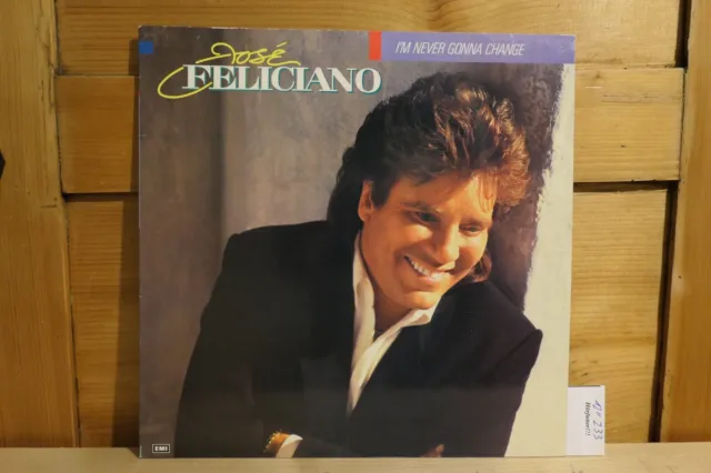 .@@@ 12" LP, Jose Feliciano: I'm Never Gonna Change, EMI 1989
