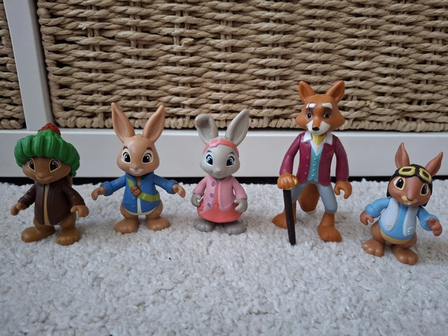 CBEEBIES PETER RABBIT Poseable Figure Character Playset Toys £21.52 ...