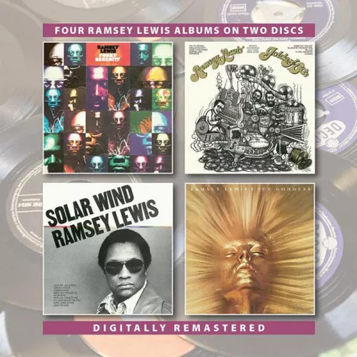 Ramsey Lewis : Funky Serenity/Golden Hits/Solar Wind/Sun Goddess CD 2 discs