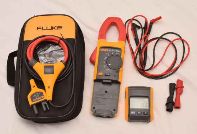 Fluke 381 Remote Display True RMS AC/DC Clamp Meter with iFlex NEW 3