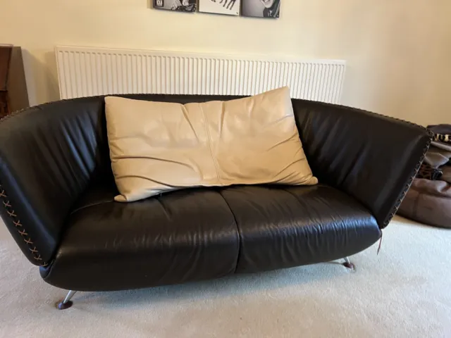 Rare, De Sede Brown Leather Sofa