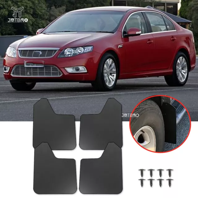 4PCS Mud Flaps Splash Guards Mudguards Fender Flares Mudflaps For Ford Falcon FG