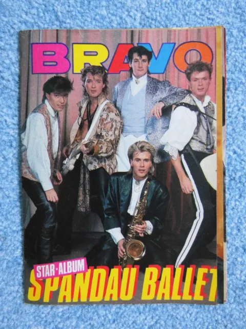 Altes Bravo Star Album / Spandau Ballet / aus den 80er Jahren !!!