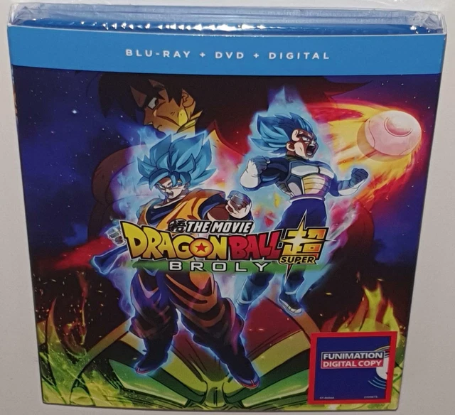 Dragon Ball Super Broly Movie (2019) New Sealed Region A Bluray Dragonball Z