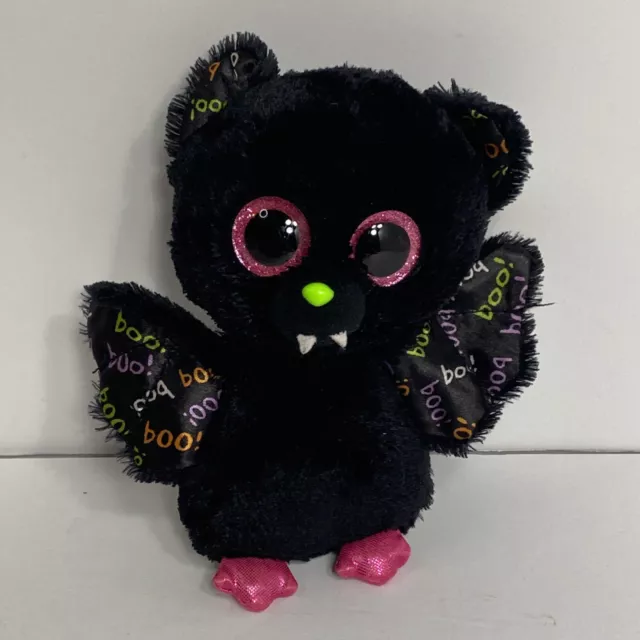 Ty Beanies Boos Dart Halloween Vampire bat Very Clean Mini Cute Bat