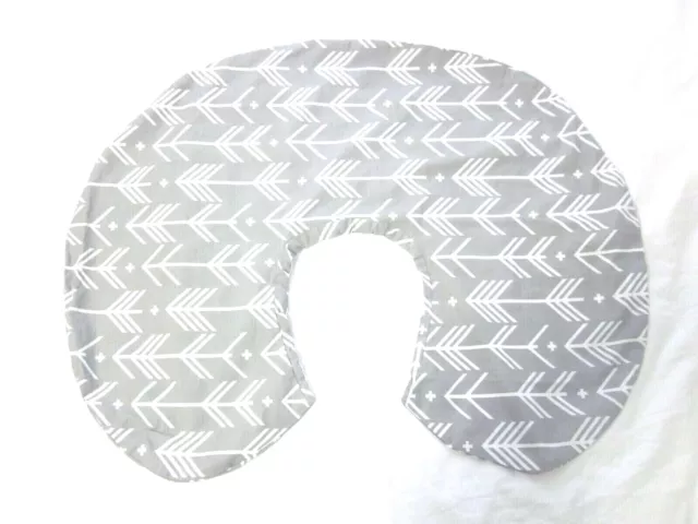 NEW Gray Arrow adventure print nursing pillow cover for Boppy by My Baby Sam