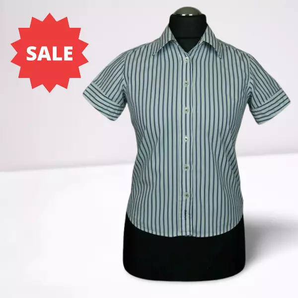 Camisa Gant para mujer talla de algodón UK-10 vgc **