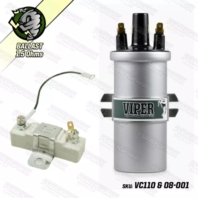 Viper VC110 Ballast Coil and Ballast Resistor DLB102 and DLB110 Equivalent