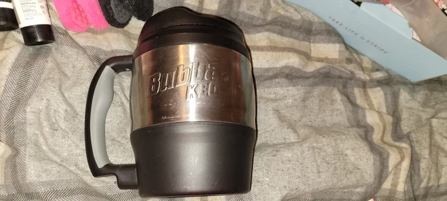 Big Bubba Classic Insulated Mug 52 Oz Polyurethane Travel Coffee Black Keg Shape